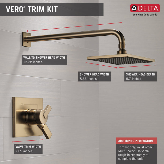 Delta Vero T17253 Monitor 17 Series Shower Trim