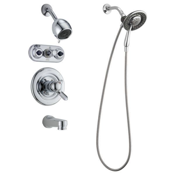 Delta Classic T17430 Monitor 17 Series Tub & Shower Trim, chrome - view 3