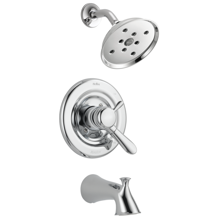 Delta Lahara T17438 Monitor 17 Series H2OKINETIC Tub & Shower Trim, chrome