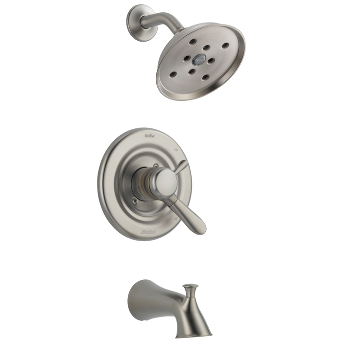 Delta Lahara T17438 Monitor 17 Series H2OKINETIC Tub & Shower Trim, stainless