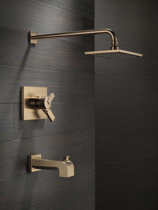 Delta Vero T17453 Monitor 17 Series Tub & Shower Trim, champagne bronze - view 2