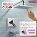 Delta Vero T17453 Monitor 17 Series Tub & Shower Trim, chrome - view 4