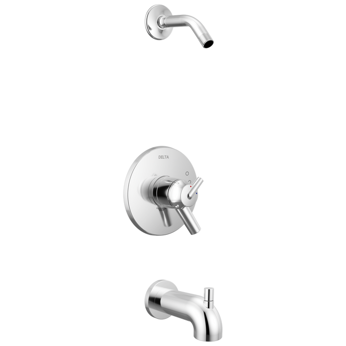 Delta Trinsic T17459 Monitor 17 Series Tub & Shower Trim - Less Shower Head, chrome