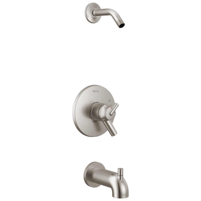 Delta Trinsic T17459 Monitor 17 Series Tub & Shower Trim - Less Shower Head, stainless