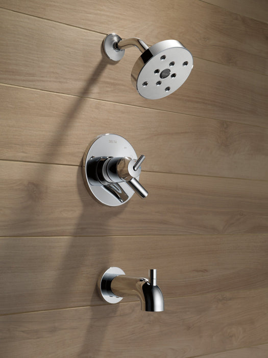 Delta Trinsic T17459 Monitor 17 Series H2OKINETIC Tub & Shower Trim, chrome - view 2