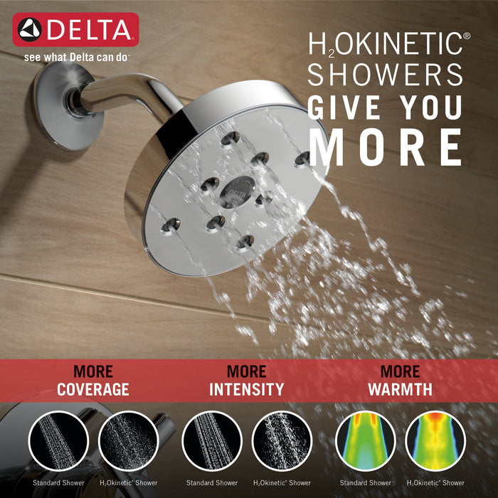 Delta Trinsic T17459 Monitor 17 Series H2OKINETIC Tub & Shower Trim, chrome - view 5