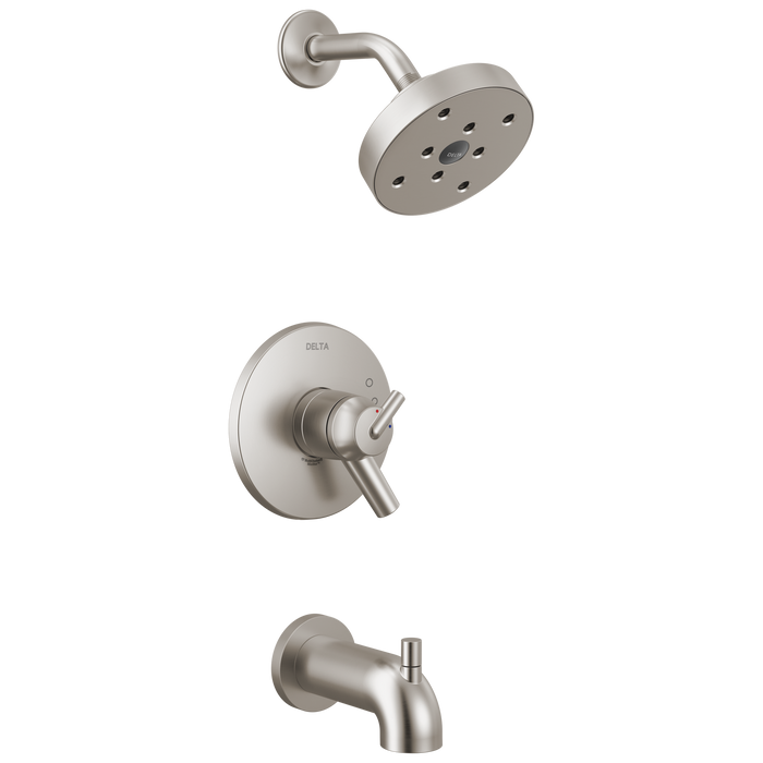 Delta Trinsic T17459 Monitor 17 Series H2OKINETIC Tub & Shower Trim, stainless