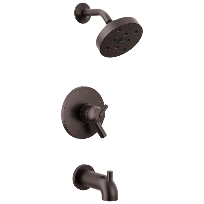 Delta Trinsic T17459 Monitor 17 Series H2OKINETIC Tub & Shower Trim, venetian bronze