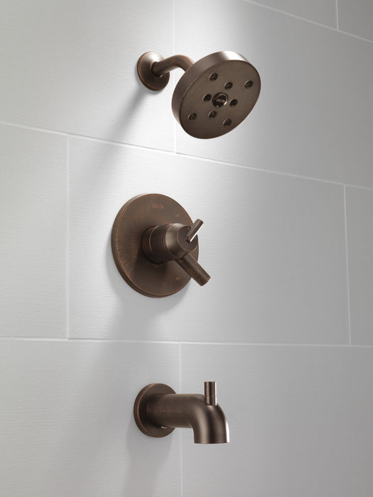 Delta Trinsic T17459 Monitor 17 Series H2OKINETIC Tub & Shower Trim, venetian bronze - view 2