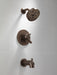 Delta Trinsic T17459 Monitor 17 Series H2OKINETIC Tub & Shower Trim, venetian bronze - view 2