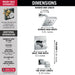 Delta Ara T17467 Monitor 17 Series H2OKINETIC Tub & Shower Trim, chrome - view 5