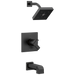 Delta Ara T17467 Monitor 17 Series H2OKINETIC Tub & Shower Trim, matte black
