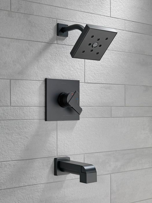 Delta Ara T17467 Monitor 17 Series H2OKINETIC Tub & Shower Trim, matte black - view 3
