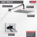 Delta Vero T17T253 TempAssure 17T Series Shower Trim, chrome - view 4