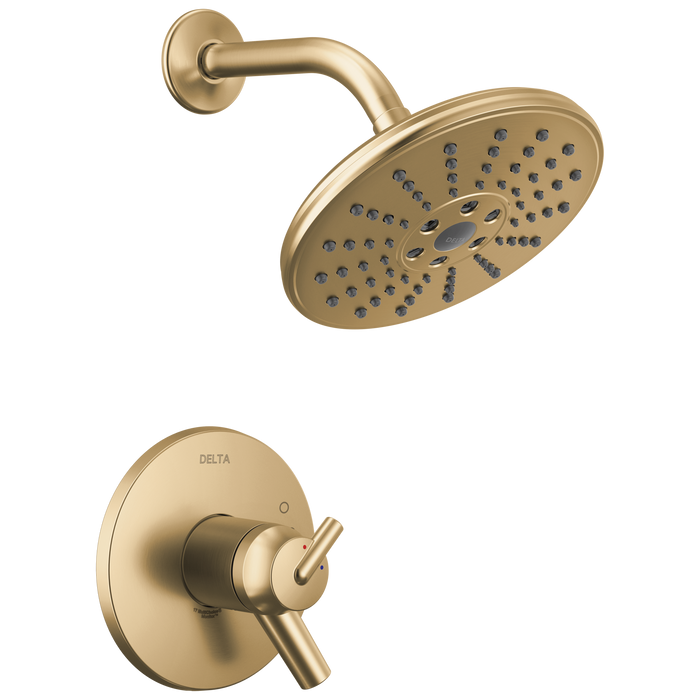 Delta Trinsic T17T259 TempAssure 17T Series H2OKINETIC Shower Trim, champagne bronze