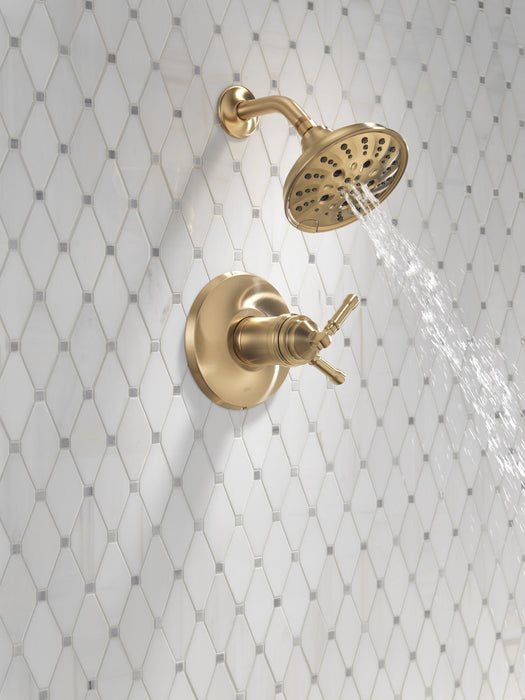 Delta Broderick T17T284 17T Series Shower Trim, lumicoat champagne bronze - view 5
