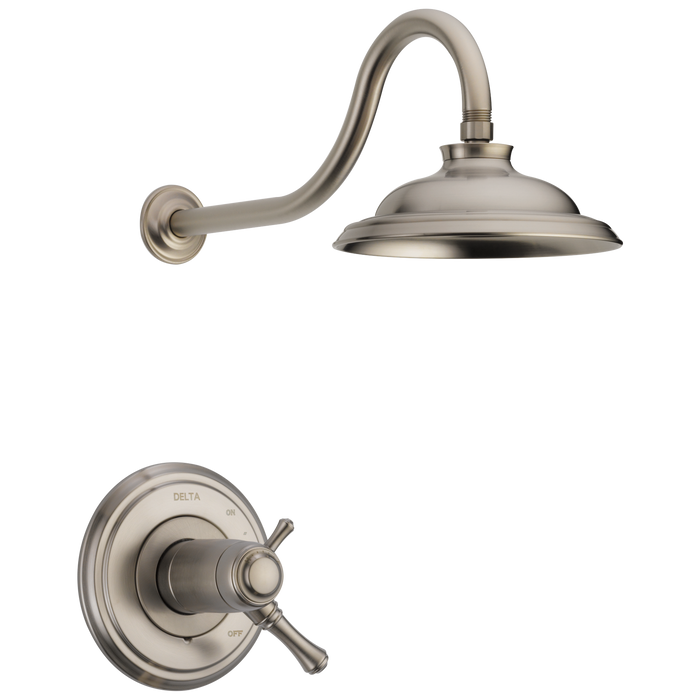 Delta Cassidy:T17T297 TempAssure 17T Series Shower Trim, stainless steel