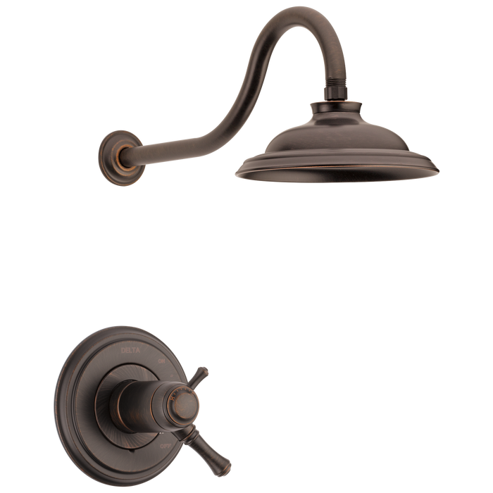 Delta Cassidy:T17T297 TempAssure 17T Series Shower Trim, venetian bronze