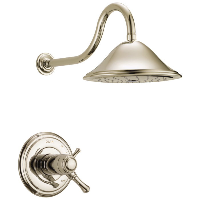 Delta Cassidy T17T297 TempAssure 17T Series Shower Trim, polished nickel