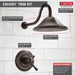 Delta Cassidy T17T297 TempAssure 17T Series Shower Trim, venetian bronze - view 4