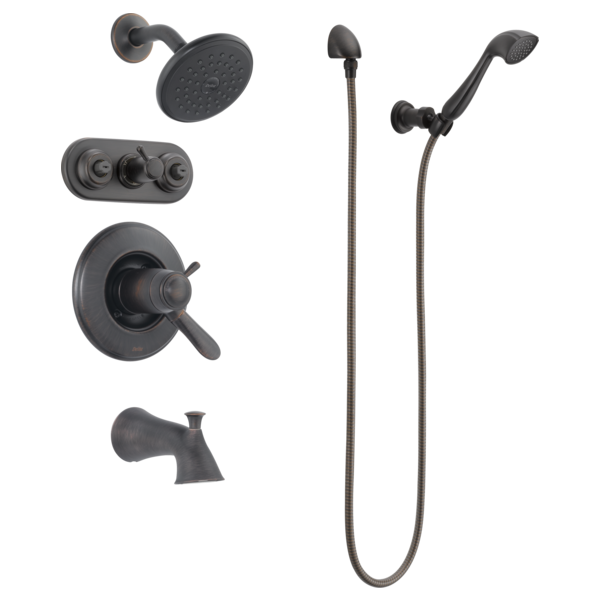 Delta Lahara T17T438 TempAssure 17T Series Tub & Shower Trim, venetian bronze - view 2