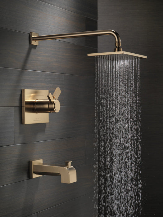 Delta Vero:T17T453 TempAssure 17T Series Tub & Shower Trim, champagne bronze - view 3