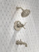 Delta Broderick T17T484 17T Series Tub Shower Trim, lumicoat stainless - view 4