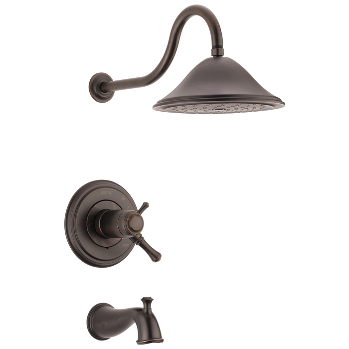 Delta Cassidy T17T497 TempAssure 17T Series Tub & Shower Trim, venetian bronze