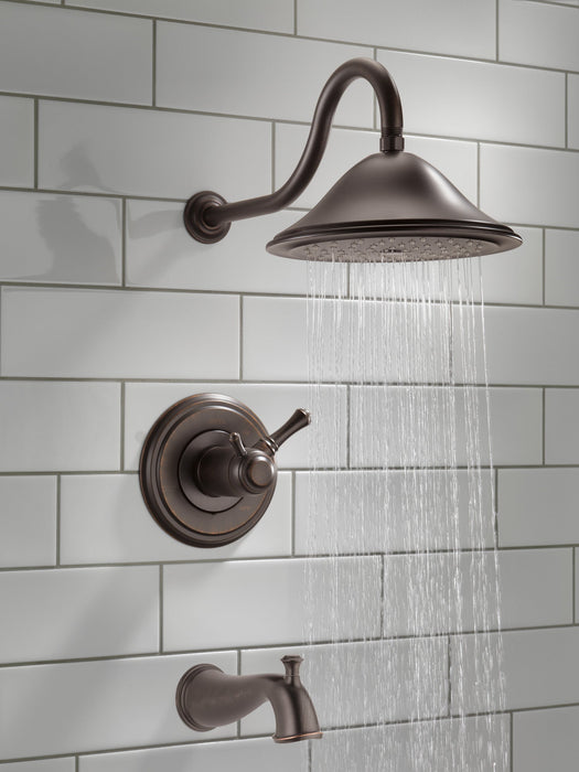 Delta Cassidy T17T497 TempAssure 17T Series Tub & Shower Trim, venetian bronze - view 2