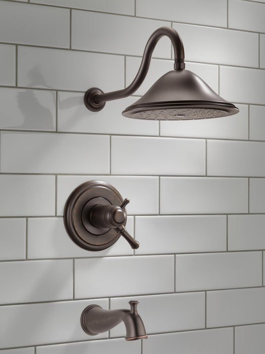 Delta Cassidy T17T497 TempAssure 17T Series Tub & Shower Trim, venetian bronze - view 3