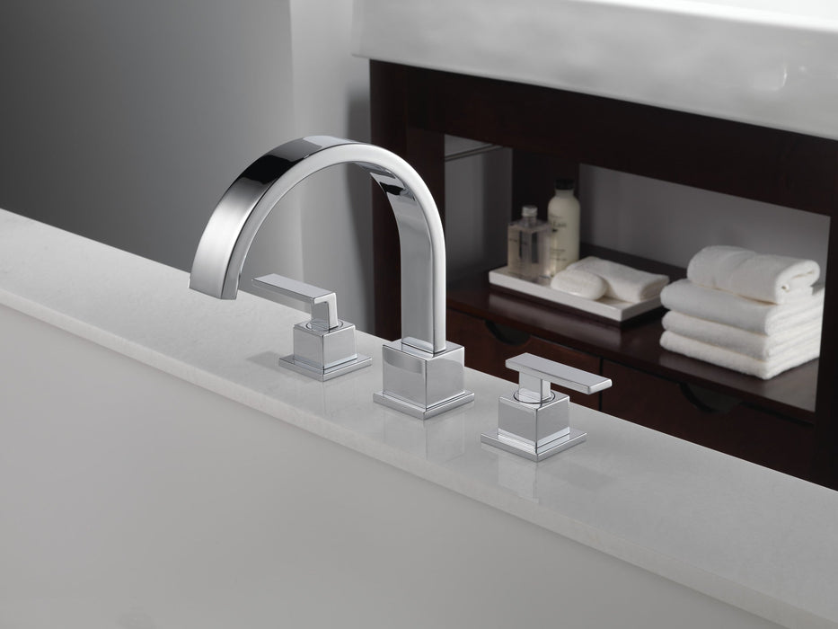 Delta Vero T2753 Roman Tub Trim, chrome - view 2
