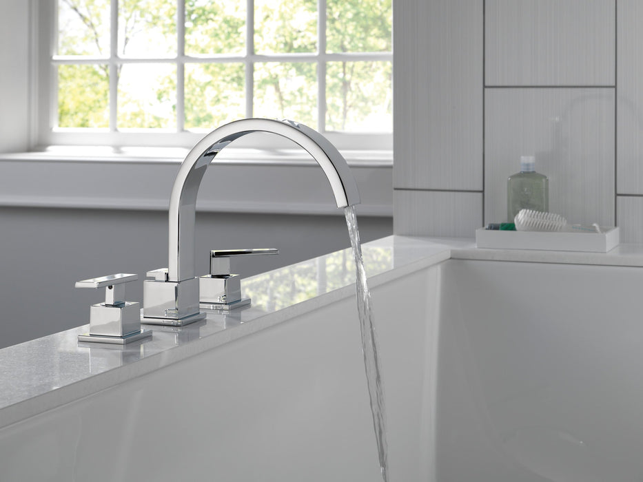 Delta Vero T2753 Roman Tub Trim, chrome - view 4