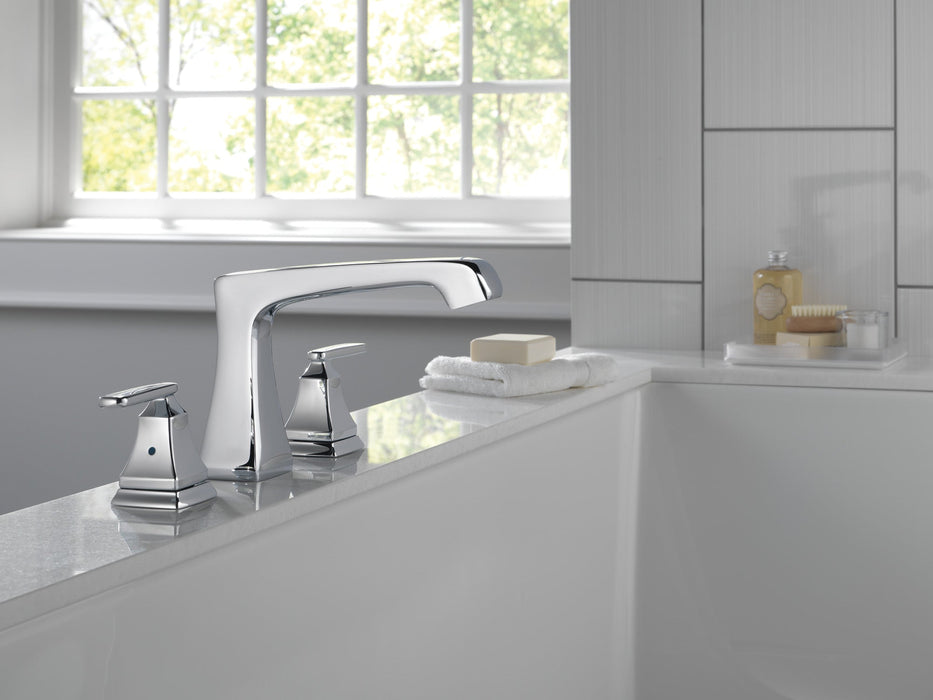 Delta Ashlyn T2764 Roman Tub Trim, chrome - view 3