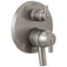 Delta Trinsic T27959 Contemporary Two Handle Monitor 17 Series Valve Trim with 6-Setting Integrated Diverter, stainless