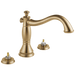 Delta Cassidy T2797 Roman Tub Trim - Less Handles, champagne bronze