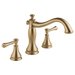 Delta Cassidy T2797 Roman Tub Trim - Less Handles, champagne bronze - view 3