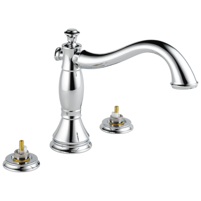 Delta Cassidy T2797 Roman Tub Trim - Less Handles, chrome