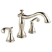 Delta Cassidy T2797 Roman Tub Trim - Less Handles, polished nickel - view 2