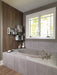 Delta Cassidy T2797 Roman Tub Trim - Less Handles, polished nickel - view 5