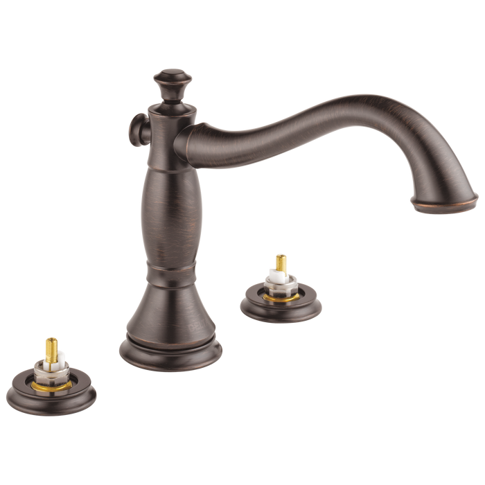 Delta Cassidy T2797 Roman Tub Trim - Less Handles, venetian bronze