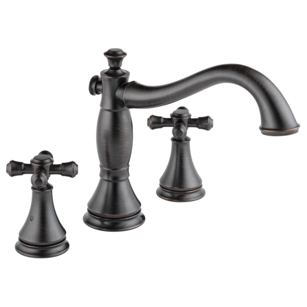 Delta Cassidy T2797 Roman Tub Trim - Less Handles, venetian bronze - view 2