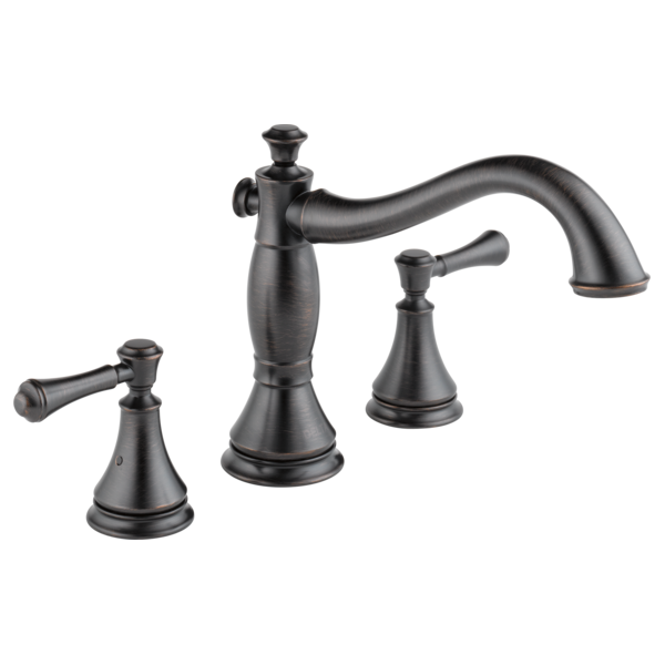 Delta Cassidy T2797 Roman Tub Trim - Less Handles, venetian bronze - view 3