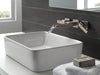 Delta Ara:T3568LF Two Handle Wall Mount Channel Bathroom Faucet Trim, stainless - view 3