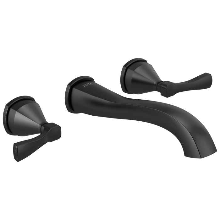 Delta Stryke T3576LF Wall Mounted Lav, matte black