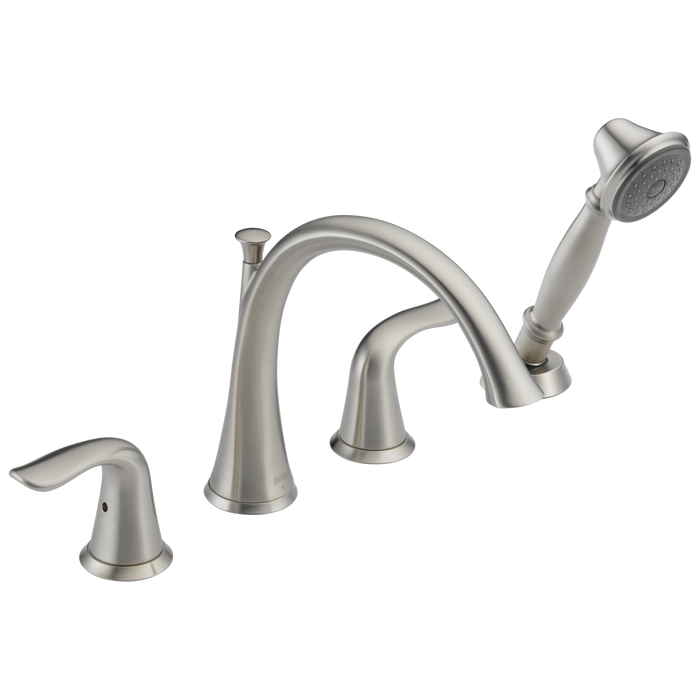 Delta Lahara T4738 Roman Tub with Handshower Trim