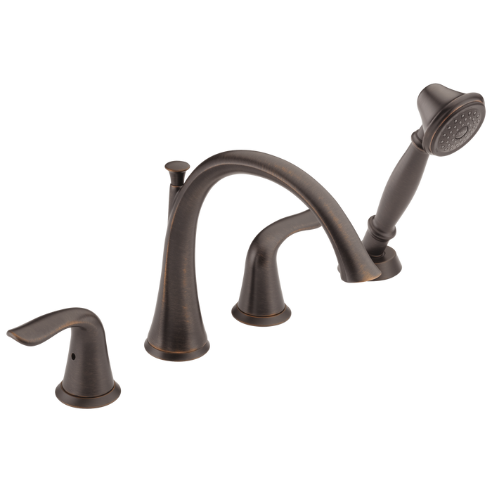 Delta Lahara T4738 Roman Tub with Handshower Trim