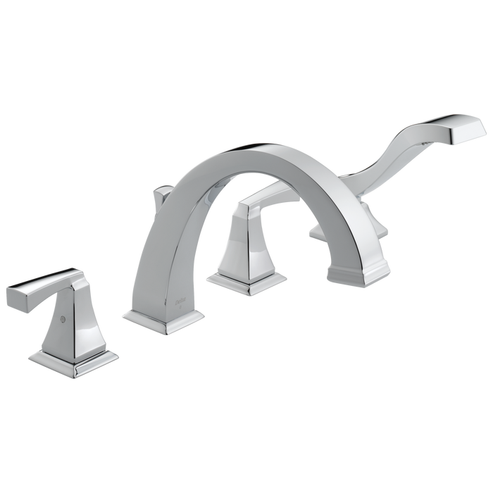 Delta Dryden T4751 Roman Tub with Hand Shower Trim, chrome