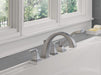 Delta Dryden T4751 Roman Tub with Hand Shower Trim, stainless - view 2