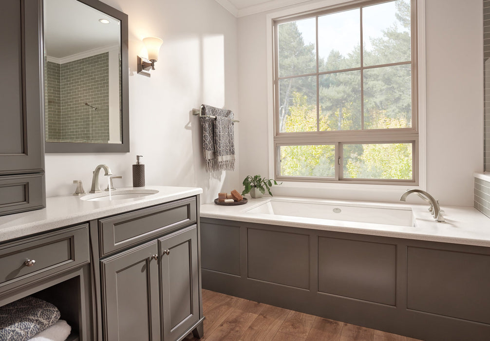 Delta Dryden T4751 Roman Tub with Hand Shower Trim, stainless - view 3