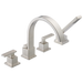 Delta Vero T4753 Roman Tub Trim with Hand Shower, stainless